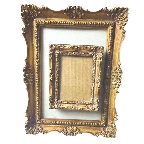 Vintage Gold Photo Frames Ornat