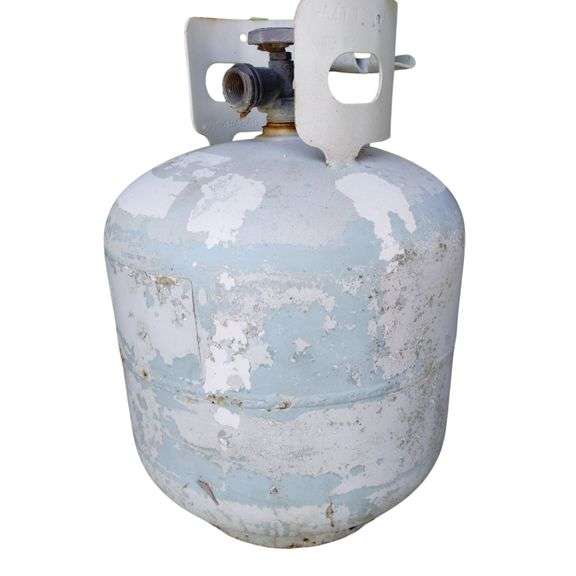 Used Propane Tank About 1/3 to 1/2 Full