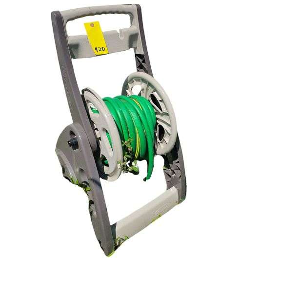 Hose Mobile Winder Garden Yard