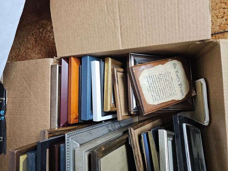 Pickers Lot Box of Photo Frames