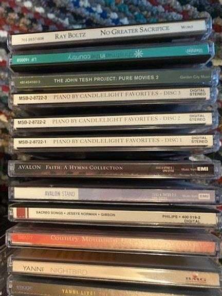 LOT Vintage CDs Music Holiday Classical Country Mixed Genre