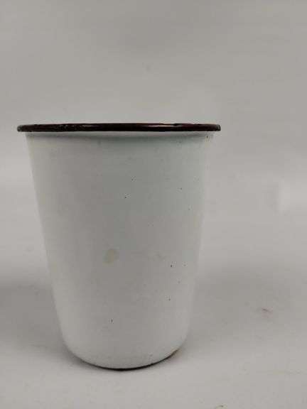 Antique 1902 Coronation Enameled Cup Edward Alexandra