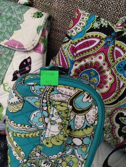 Vera Bradley hand Bag Purse Make Up LOT