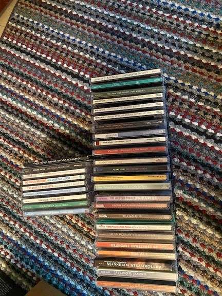 LOT Vintage CDs Music Holiday Classical Country Mixed Genre