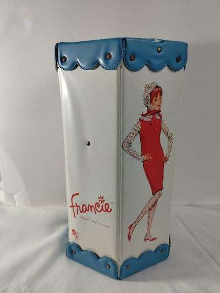 1960s Francie Barbie Doll Case Original Outfit Clothes
