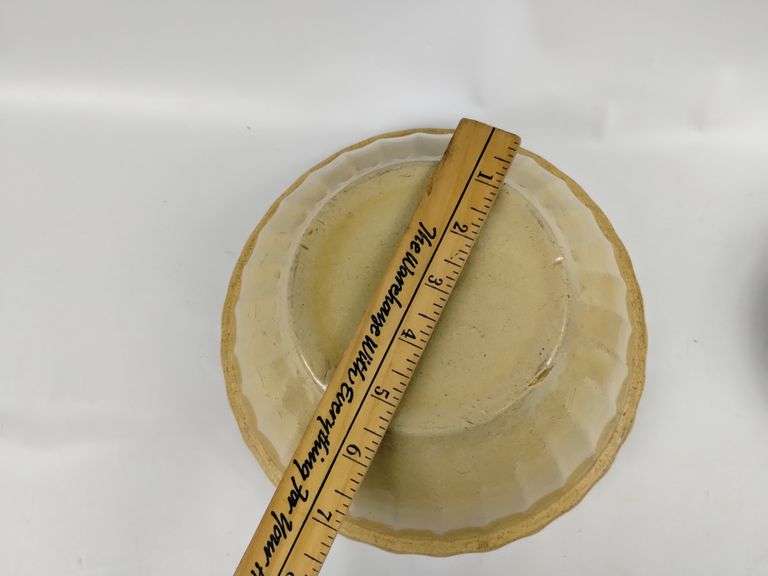 Antique Yellow Ware Mixing Bowls