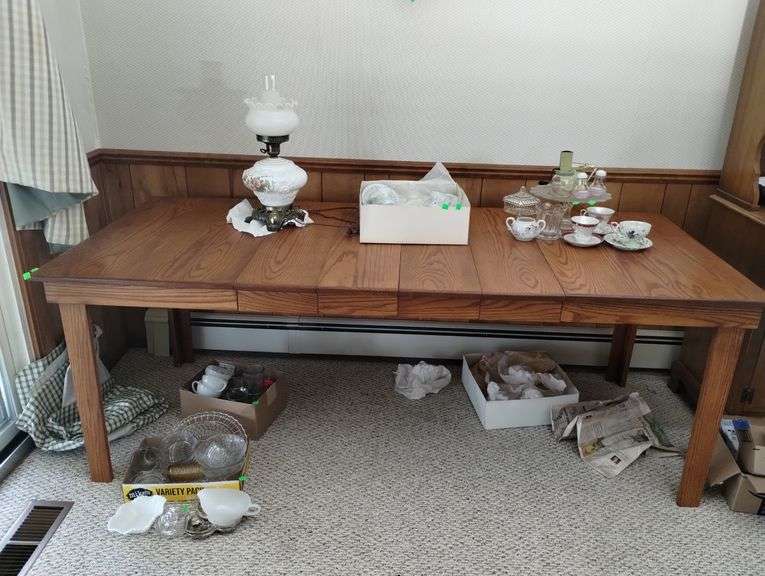 Gorgeous Solid Wood Handmade by Cabinet Maker Dining Table (Table Only)