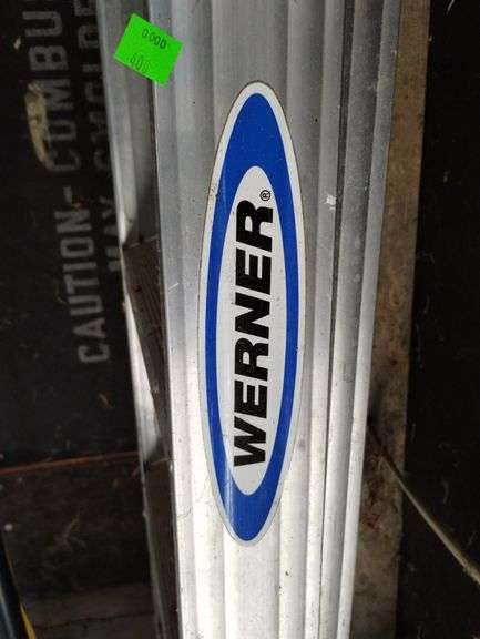 Floor Lamp+ Werner Aluminum Ladder
