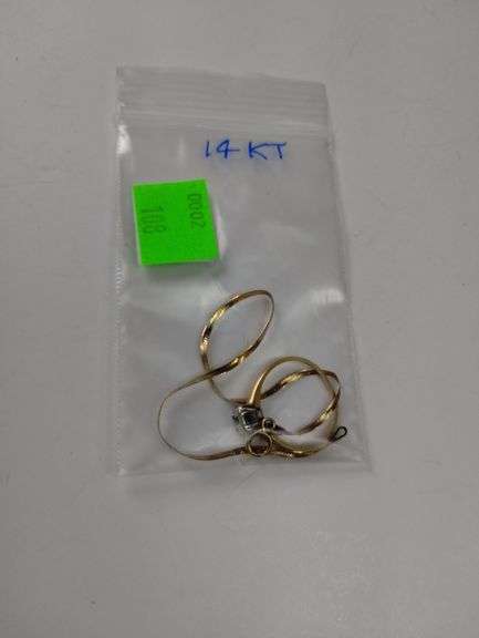 14KT Gold Jewelry LOT Bracelet & Ring No Stone 2.6g