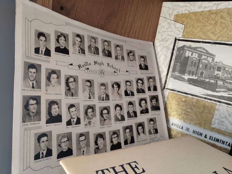 Local Avilla High School Yearbooks Brick Swan Township