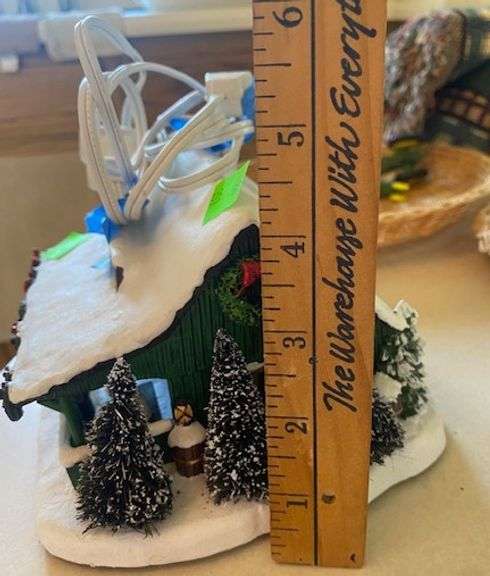 Homestead Treestand Hawthorne Village John Deere Collection 2003 Lighted House
