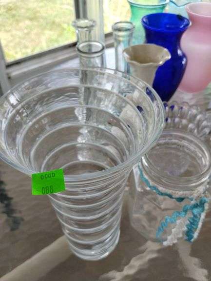 Pickers Lot Vases Glasses