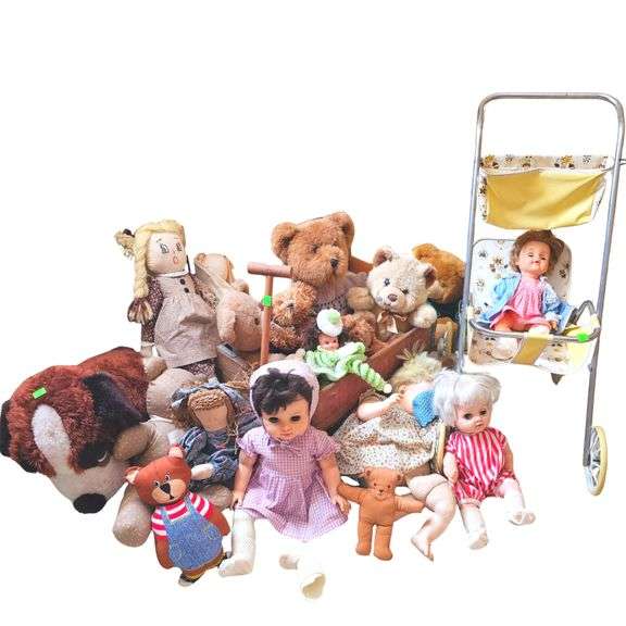 Pickers Lot Dolls Stroller Soda Wagon