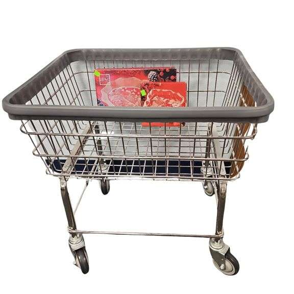 Rolling Laundry Basket Mikasa Christmas Dishes
