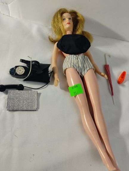 1960s Gilbert Honey West Doll + Barbie Accessories