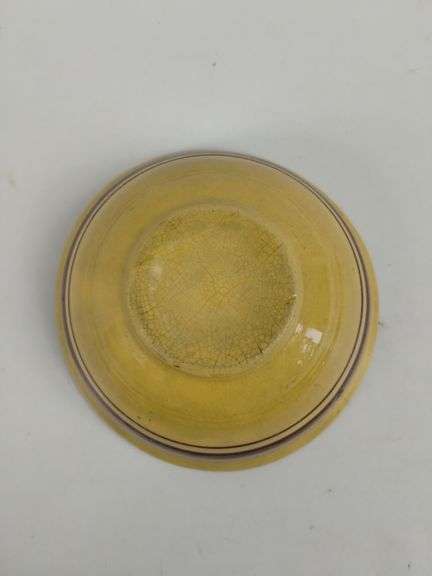 Antique Yellow Ware Mixing Bowls