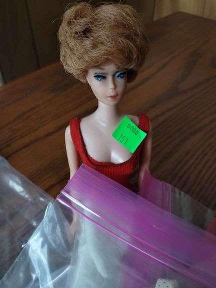 1950s Midge Barbie Bubble Cut Doll Original Clothing Outfits