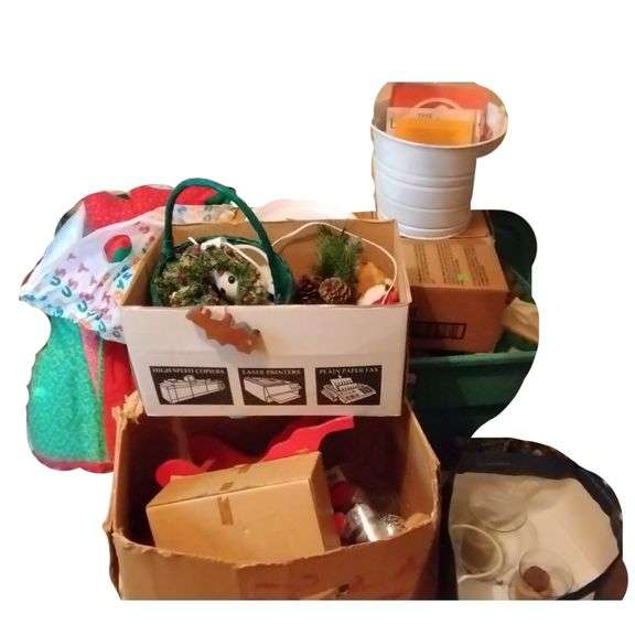 LOT Mixed Vintage Christmas Decor