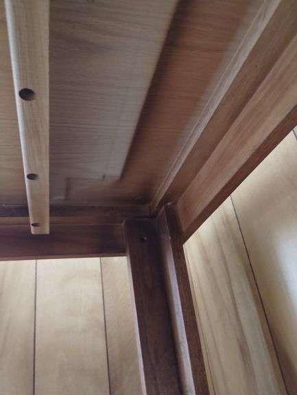 Gorgeous Solid Wood Handmade by Cabinet Maker Dining Table (Table Only)