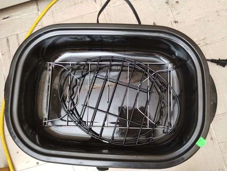 Rival Electric Roaster Pan + Vintage Canning Pot