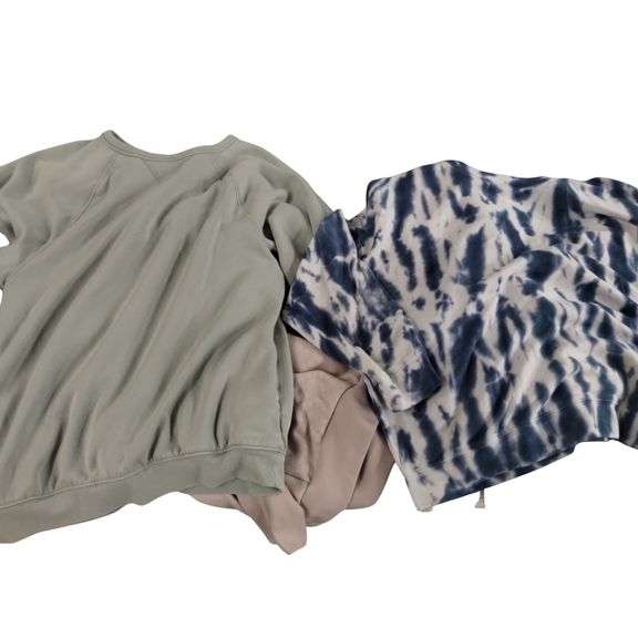 Ladies Sweatshirt LOT Miles by Madewell Banana Republic Neutrals