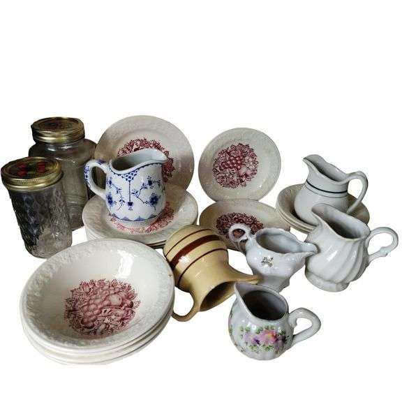LOT Vintage China Denmark England Halls
