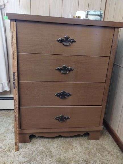 Vintage Dresser 4 Drawer Tall Boy