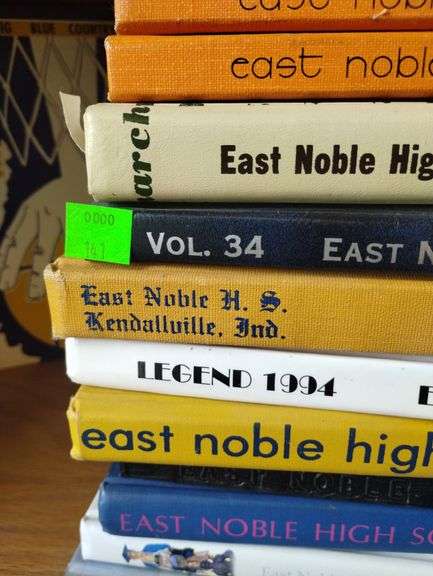 Local East Noble HS Year Books 1970s and Y2K