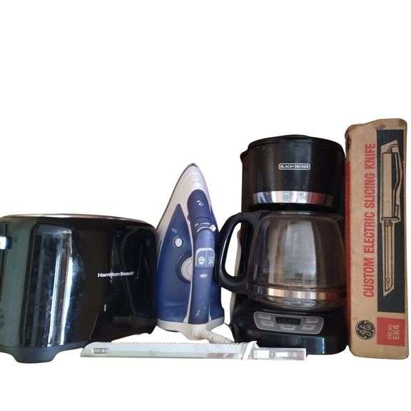 Small Appliances Toaster Iron Coffee Maker Knife