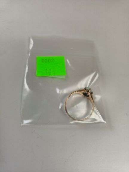 Vintage Jewelry Opal Solitaire Ring Tested 14KT Gold 1.4g ~Sz 6