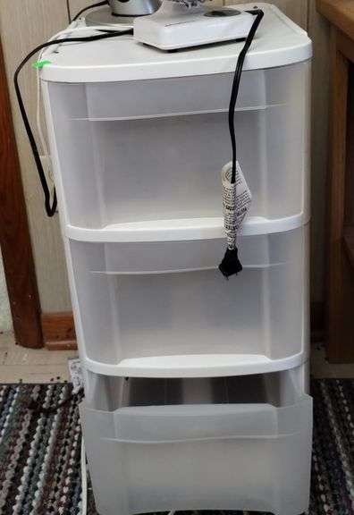 LOT Fan Lamp Craft Storage Drawer Set