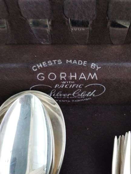 Vintage Flatware Old Company Plated Service for 8 + Serving Silverplate