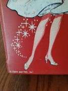 Vintage SPP Barbie Ken Doll Trunk Case Drawers Strap Red