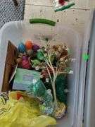 LOT: Easter & Fall Decor Easter Tree Crayola Bunny