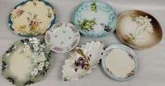 LOT Antique European Porcelain Dishes Plates