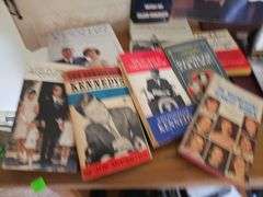 JFK LOT Books Magazines Scrap Book Warren Report
