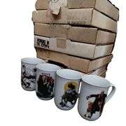 Vintage Norman Rockwell Collector Plate & Mugs