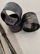 Souvenir Spoons + Napkin Rings Steak Knives