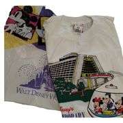 Vintage NOS Disney T-Shirt Contemporary Resort Monorail Adult LG in Bag