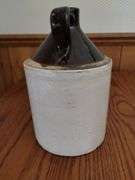 LOT Three Vintage Utility Jugs Crocks Stoneware