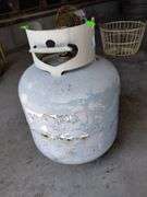 Used Propane Tank About 1/3 to 1/2 Full