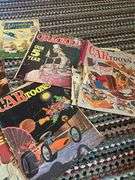 LOT Vintage Children's Little Golden Books Three Stooges Comics+