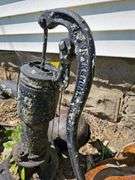 Antique Kendallville IN Hand Pump Water Spigot Garden Outdoor Decor