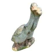 Vintage Pair of Geese Figure Outdoor Garden Henri Studio 1988