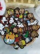 Vintage Christmas Decor Candalabra Snowman Peanuts Snoopy Ornaments