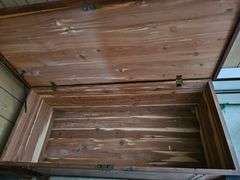 Cedar Chest Trunk Avilla Bank Keg Folding Chair