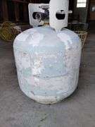 Used Propane Tank About 1/3 to 1/2 Full