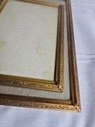 Vintage Gold Metal Photo Frames Ornate