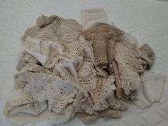 Lot Crocheted Doilies