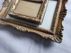 Vintage Gold Photo Frames Ornat